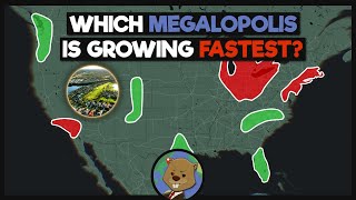 Which US Megalopolis Is Growing The Fastest [upl. by Nahoj138]