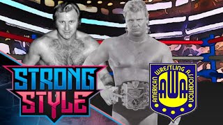 Mr Perfect Curt Henning vs Nick Bockwinkle at SuperClash II for AWA Championship Strong Style [upl. by Brelje582]