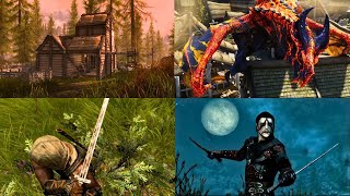 Skyrim Anniversary Edition Creations Paid Mods Showcase  5 NEW MODS September Update [upl. by Julio]