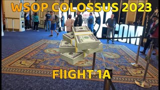 WSOP COLOSSUS 2023 Flight A [upl. by Ri]