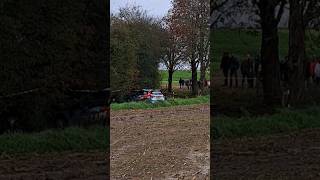 Mistake Muylle 6 uren van Kortrijk 2024 rallye rally automobile rallycar motorsport rallying [upl. by Anaej]