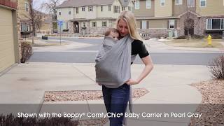 Boppy® 4 amp More MultiUse Cover  Baby Carrier Cover [upl. by Tiraj]