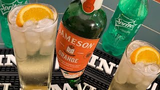 JAMESON ORANGE WHISKEY 🥃 “ ORANGE 🍊 amp SPRITE” [upl. by Rosaline]