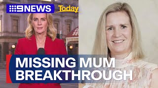 Missing Ballarat mother breakthrough following murder charge  9 News Australia [upl. by Goines457]