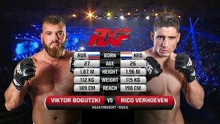 Rico Verhoeven Debut vs Viktor Bogutzki [upl. by Hendrika]