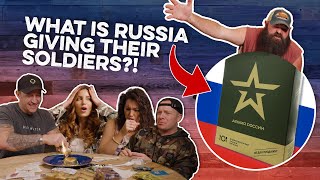 Americans Taste Test Russian MREs  2024 Edition [upl. by Vetter272]