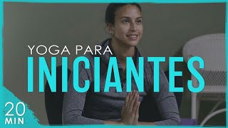 Yoga Para INICIANTES Aula de Yoga TRANQUILA  Fernanda Yoga [upl. by Ollehto520]