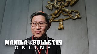 Tagle promoted to ‘cardinalbishop’ secondhighest title in the Church [upl. by Aroel]