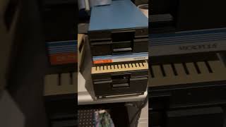 Exidy Sorcerer FDS booting Just need a bootable CPM Floppy Disk [upl. by Etnelav763]