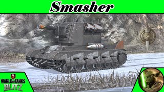 Smasher  World of Tanks Blitz [upl. by Halda578]