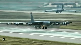 B52H MITO Scramble • One Piece Of The US Nuclear Threat [upl. by Tadeas]