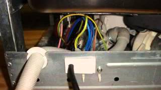 How to change a radio interference suppressor on a dishwasher Ariston Creda Hotpoint Indesit [upl. by Arenahs]