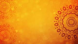 HD Yellow Colour Circle Rotating Background  HD Festival Motion Background [upl. by Alacim744]