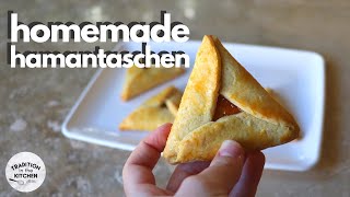 Homemade HAMANTASCHEN Recipe  Tradition in the Kitchen [upl. by Gibbie]