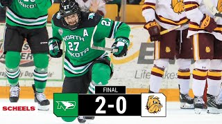 UND Hockey  Highlights at No 18 Minnesota Duluth  111123 [upl. by Julina421]