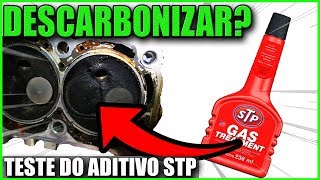 ADITIVO PARA LIMPEZA DE MOTOR CARBONIZADO STP  Funciona  Teste Descarbonização  Milan Dark [upl. by Lombardi245]