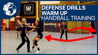 7 Defense Exercises for Handball Training  Flint Pejovic  Handball inspires [upl. by Oirasec936]