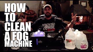 How to Clean A Fog Machine [upl. by Farver]