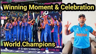 World Cup Final Team India Winning Moments and Celebrations all over the world [upl. by Ogaitnas]