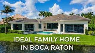 Incredible modern waterfront home in Boca Raton [upl. by Suivatnod657]