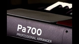 Korg Pa700 Arranger Keyboard  Demo with Frank Tedesco [upl. by Aihseken]