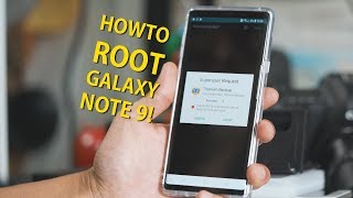 How to Root Galaxy Note 9 EASIEST METHOD [upl. by Ednutabab]