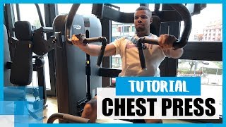 BrusttrainingTutorial So benutzt du die Chest Press richtig ⚡️ [upl. by Charmane]