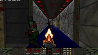 Brutal Doom 64 Version 2 666  Perditions Gate Map01 [upl. by Akim]