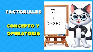 Factoriales  Concepto y operatoria [upl. by Anahpos910]