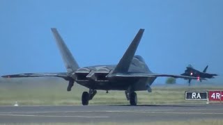 Honolulu International Airport HNL Spotting F22 Afterburner Takeoff amp More [upl. by Eillit]