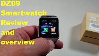 DZ09 smartwatch review and overview [upl. by Rolan]