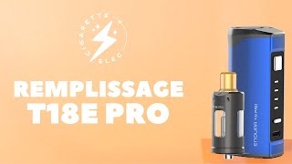 Clearomiseur T18E Pro  Innokin  Remplissage en eliquide  Kit Endura T22 Pro [upl. by Suolkcin916]