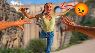 ESCAPING VERY ANGRY GIRLFRIEND Epic Parkour Chase POV [upl. by Dannye]