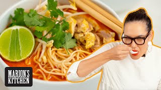 My EASIEST Curry Mee Noodle Soup Recipe 🙌💯🙌💯  Marions Kitchen [upl. by Ennoirb917]