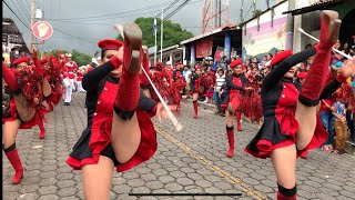 Banda INFRAMEN El Salvador  Desfile del Correo en Rosario de Mora 2022 [upl. by Anawk]