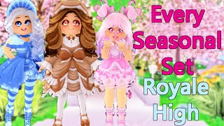 EVERY Seasonal Set In Royale High [upl. by Oliva357]