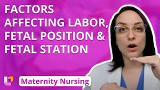 Factors Affecting Labor Fetal Position Fetal Station  Maternity Nursing  LevelUpRN [upl. by Allare13]