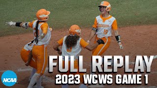 Tennessee vs Alabama 2023 Women’s College World Series  FULL REPLAY [upl. by Landing]