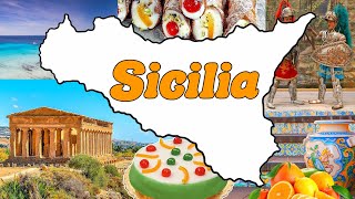 🍋🍊 LA SICILIA  Le Regioni dItalia Geografia 📚🌍 [upl. by Erina]