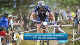 Déception pour FerrandPrévot aux Mondiaux VTT  un dernier espoir brisé [upl. by Dranyer]