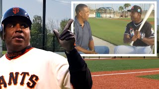 Barry Bonds Breaks Down Why He Choked Up [upl. by Lepper]