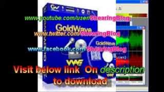 Goldwave 568 Full Free Download With Serial amp Keygen  Direct Download [upl. by Nicoline]