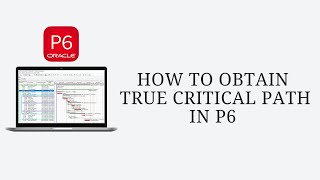 Critical Path Analysis How to obtain TRUE Critical path in Primavera P6  Longest vs Critical Path [upl. by Irok952]