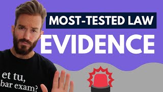 Evidence Bar Review Most Tested Areas of Law on the Bar Exam BAR BLITZ PREVIEW [upl. by Frederiksen]