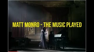 Matt Monro  The Music Played Midi Karaoke [upl. by Eveline896]