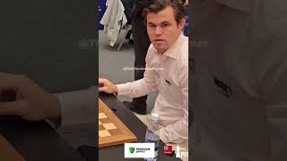 He refused Magnus draw😳 chess echess schach ajedrez magnuscarlsen шахматы [upl. by Batruk]