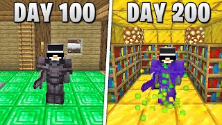 I Survived 200 Days in HARDCORE Minecraft [upl. by Eran]