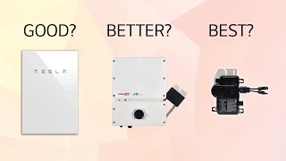 Enphase vs SolarEdge vs Tesla [upl. by Zoie]