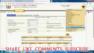 How to add degree in employment  tn employment Employment Registration Online [upl. by Affra814]