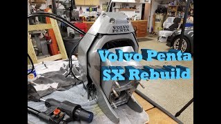 Reassembling a Volvo Penta SXM Outdrive Transom Assembly [upl. by Lipsey800]